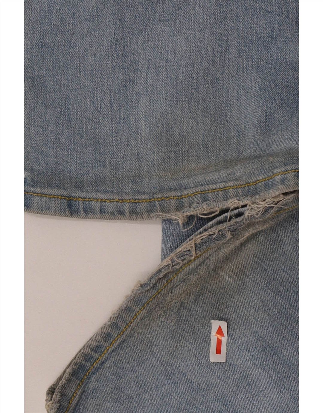 Levi's Womens 544 Flared Jeans W26 L34 Blue Cotton