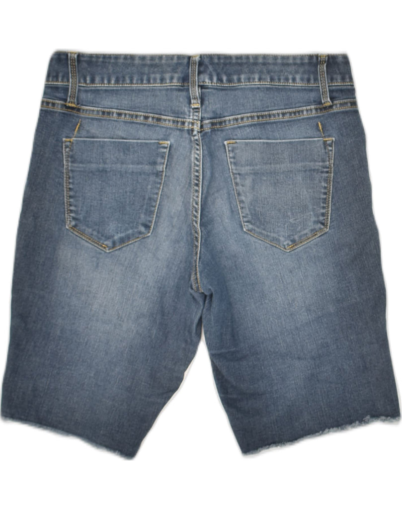 MOSSIMO Womens Denim Bermuda Shorts US 6 Medium W30 Blue Cotton | Vintage Mossimo | Thrift | Second-Hand Mossimo | Used Clothing | Messina Hembry 