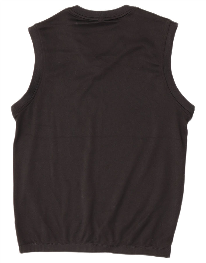 Nike Mens Dri Fit Vest Top Small Black Polyester