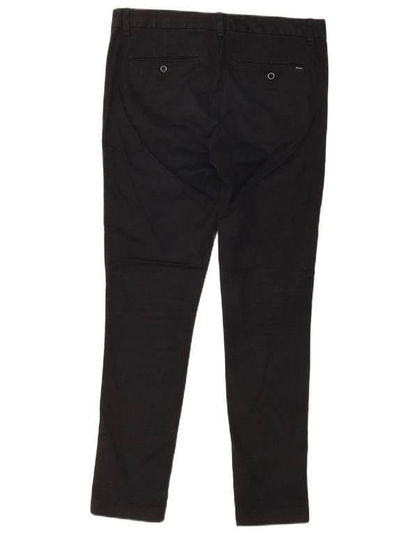 Polo Ralph Lauren Womens Skinny Chino Trousers US 8 Medium W30 L29 Black