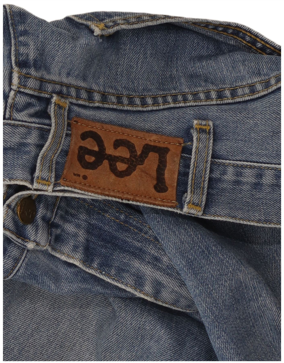 Lee Mens Straight Jeans W36 L31 Blue