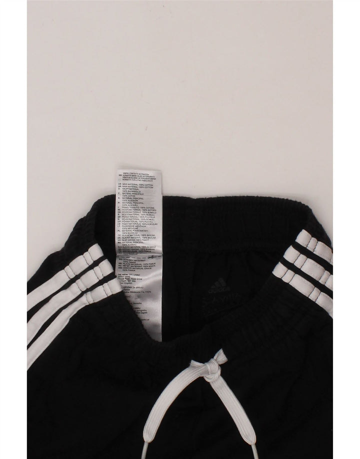 ADIDAS Boys Sport Shorts 5-6 Years  Black Cotton Vintage Adidas and Second-Hand Adidas from Messina Hembry 