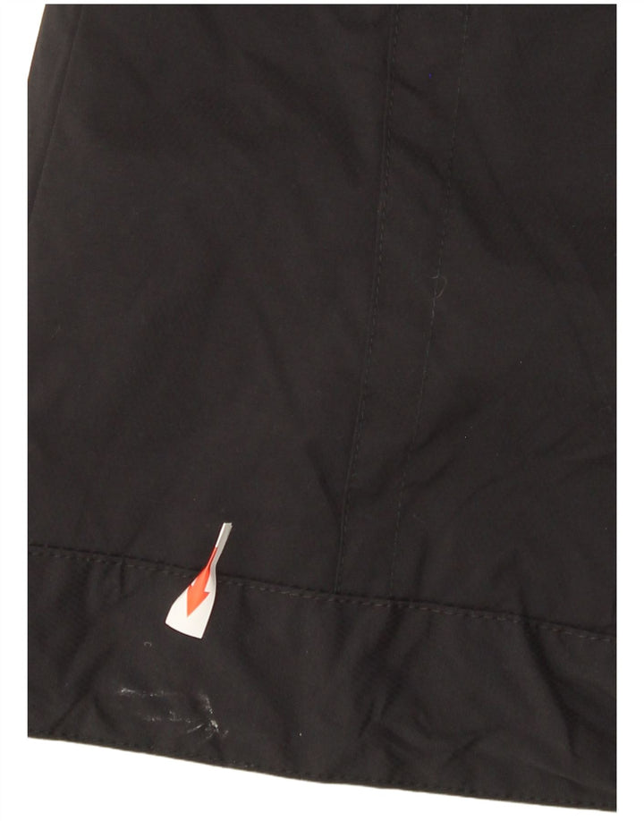 Columbia Womens Hooded Windbreaker Jacket UK 10 Small Black Nylon