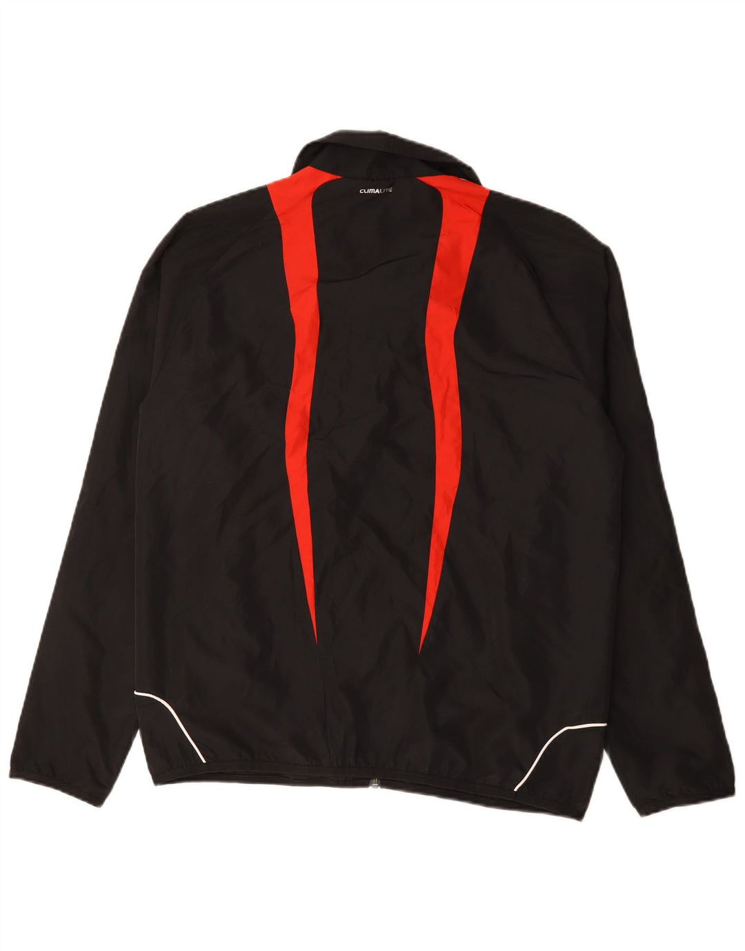 Adidas Mens Climalite Tracksuit Top Jacket UK 40/42 Medium Black
