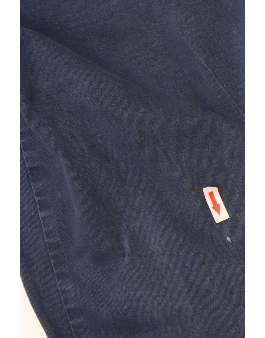Marks & Spencer Mens Regular Fit Chino Trousers W38 L31 Navy Blue Cotton