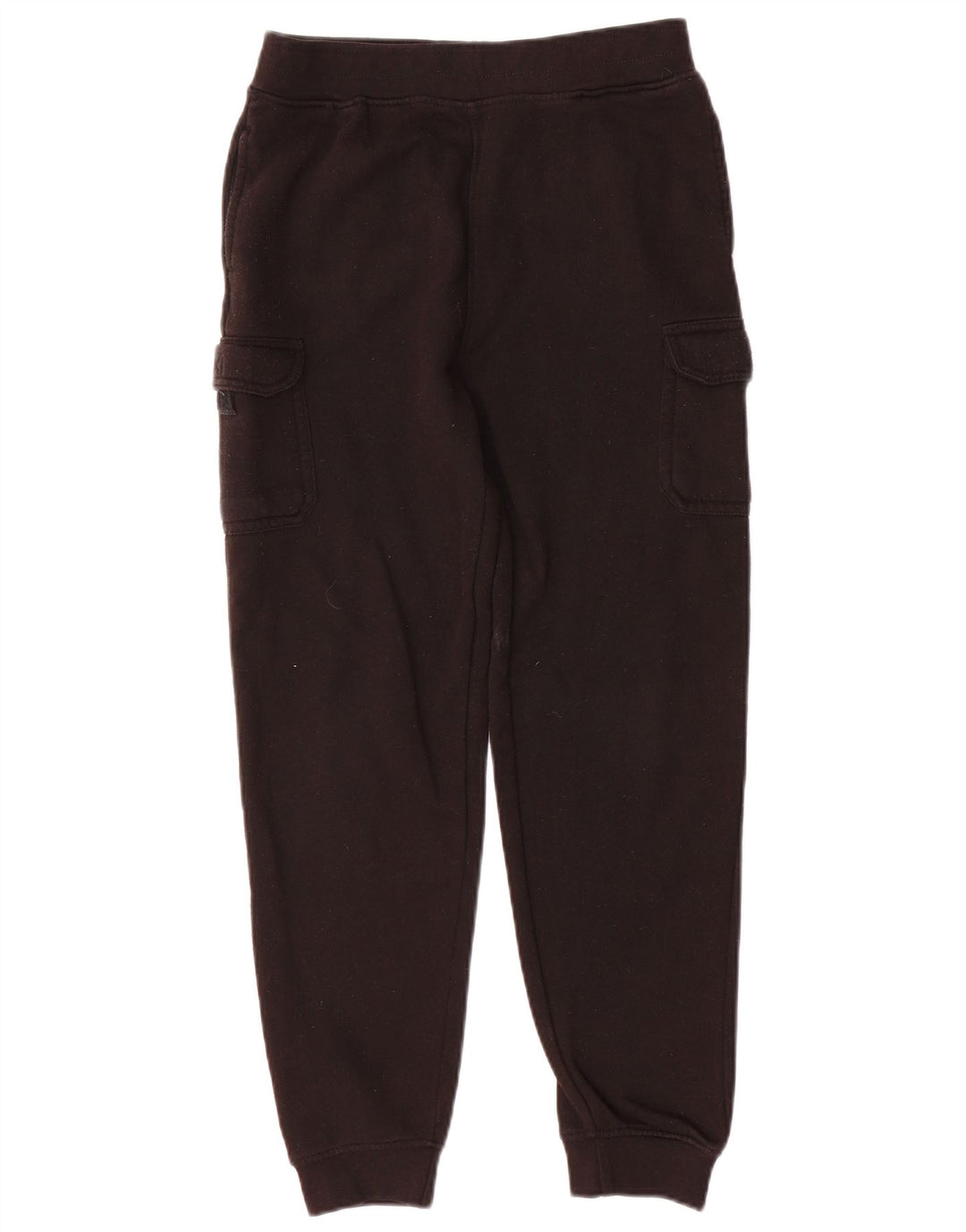 KANGAROO POO Boys Cargo Tracksuit Trousers Joggers 12-13 Years Black