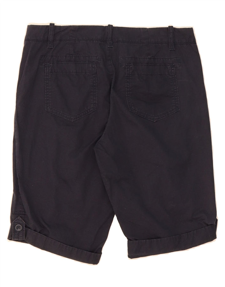 EDDIE BAUER Womens Seattle Casual Shorts US 6 Medium W32  Navy Blue Cotton Vintage Eddie Bauer and Second-Hand Eddie Bauer from Messina Hembry 