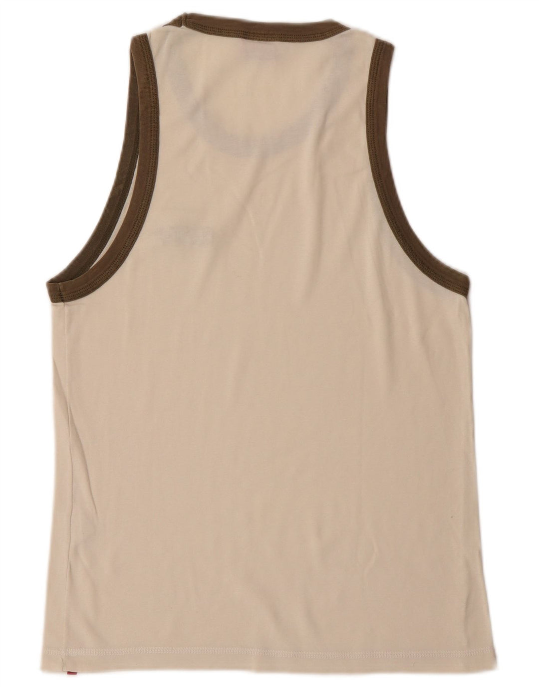 Levi's Mens Vest Top Small Off White Cotton