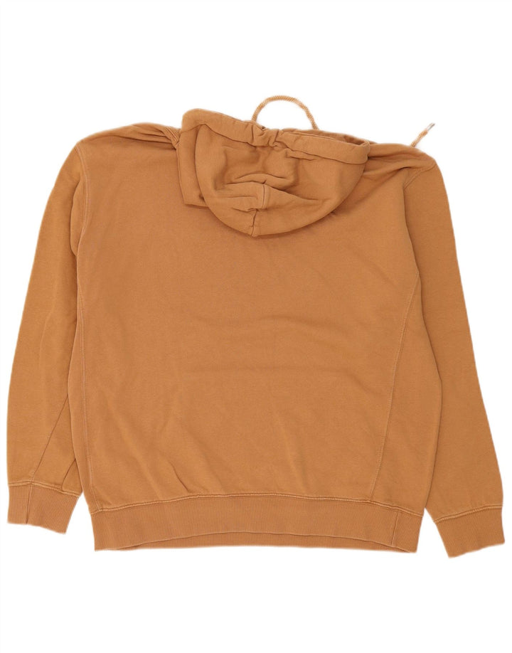 Lee Mens Regular Fit Hoodie Jumper Large Beige Cotton