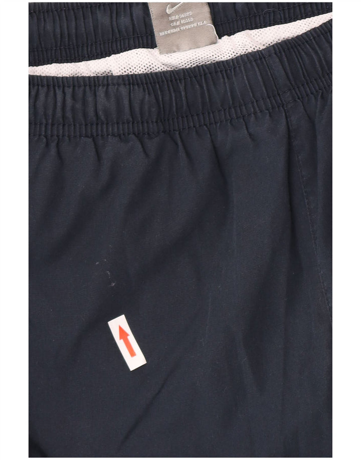 Nike Mens Sport Shorts XL  Navy Blue Colourblock Polyester
