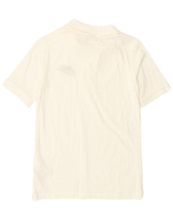 Nike Boys Polo Shirt 12-13 Years Large White Cotton