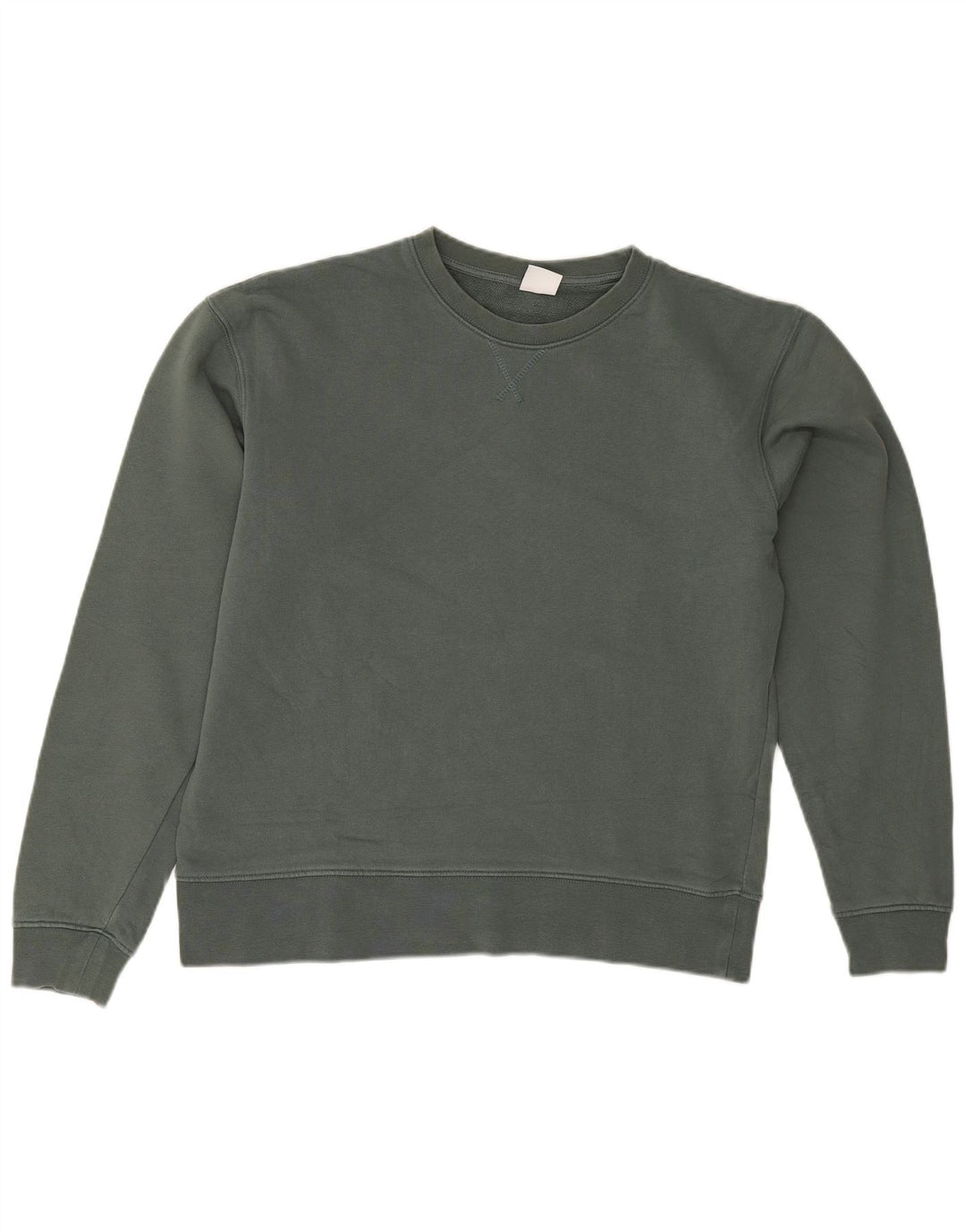 Zara Mens Sweatshirt Jumper Medium Green