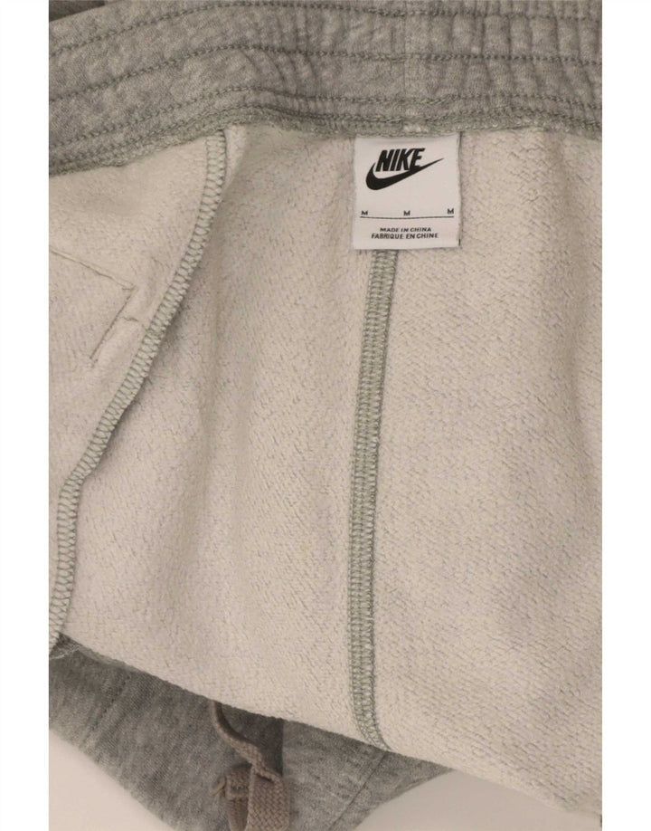 Nike Mens Tracksuit Trousers Medium Grey Flecked Cotton