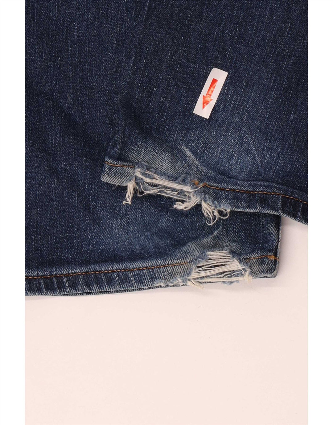 Diesel Mens Larkee Regular Straight Jeans W34 L32 Blue Cotton