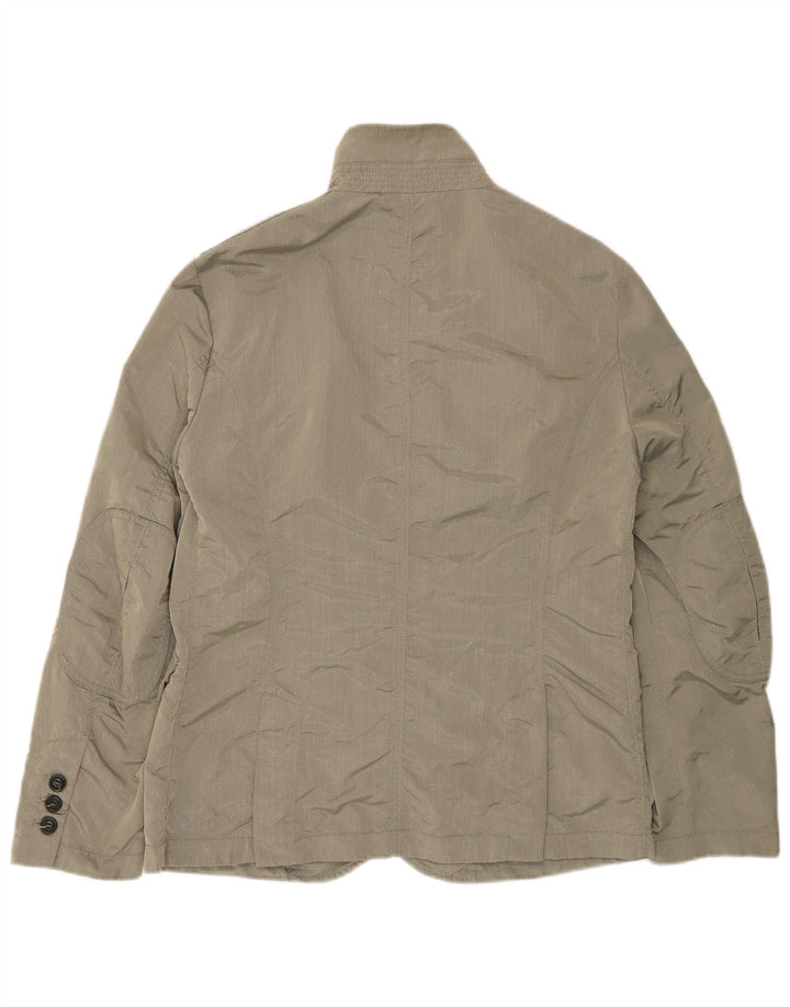 Dekker Mens Utility Jacket UK 38 Medium Grey Polyamide