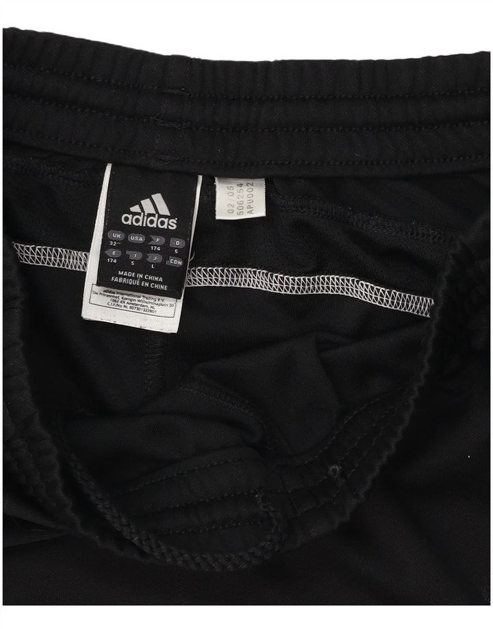 Adidas Mens Bermuda Sport Shorts Medium Black Polyester
