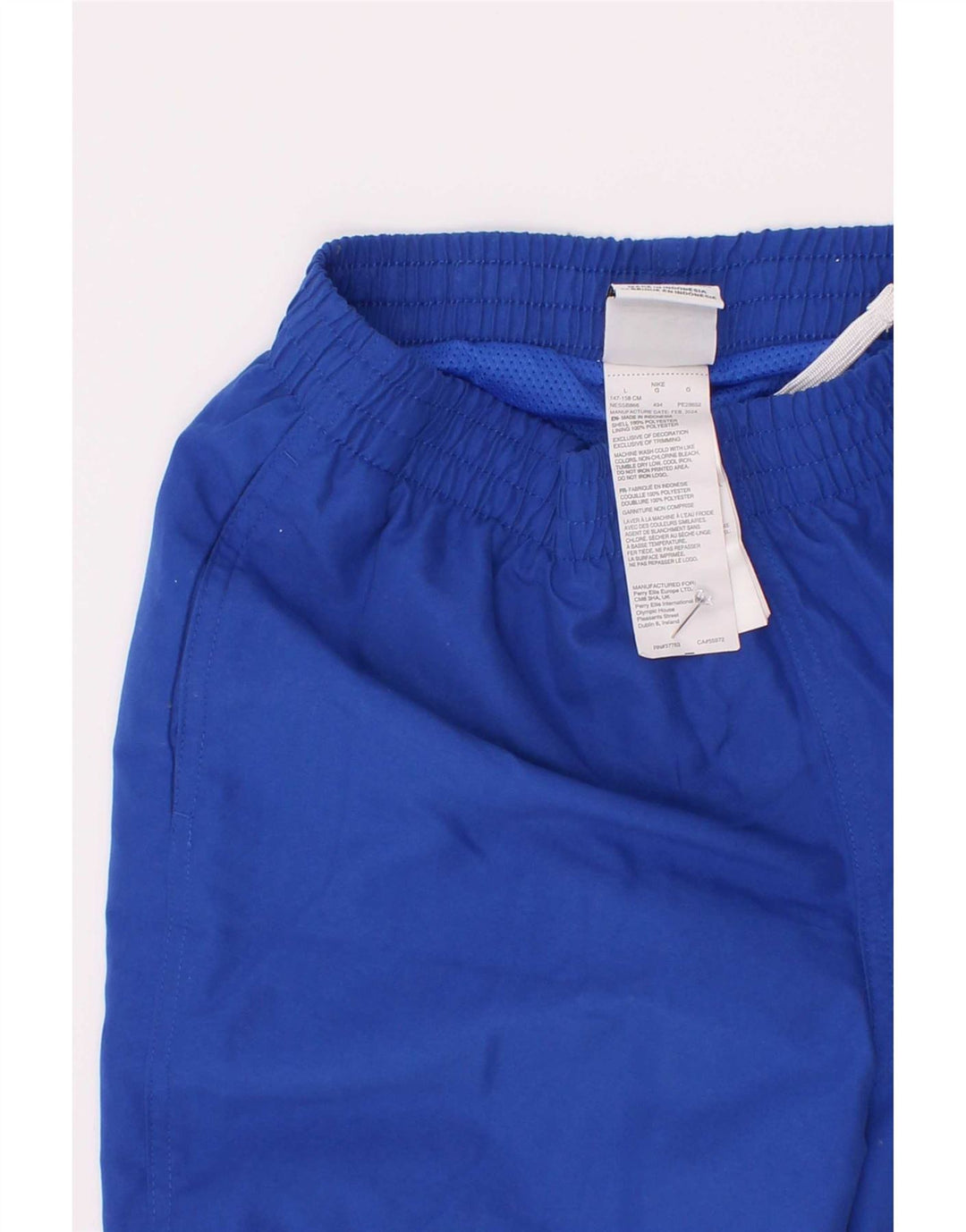 Nike Boys Sport Shorts 12-13 Years Large Blue Polyester