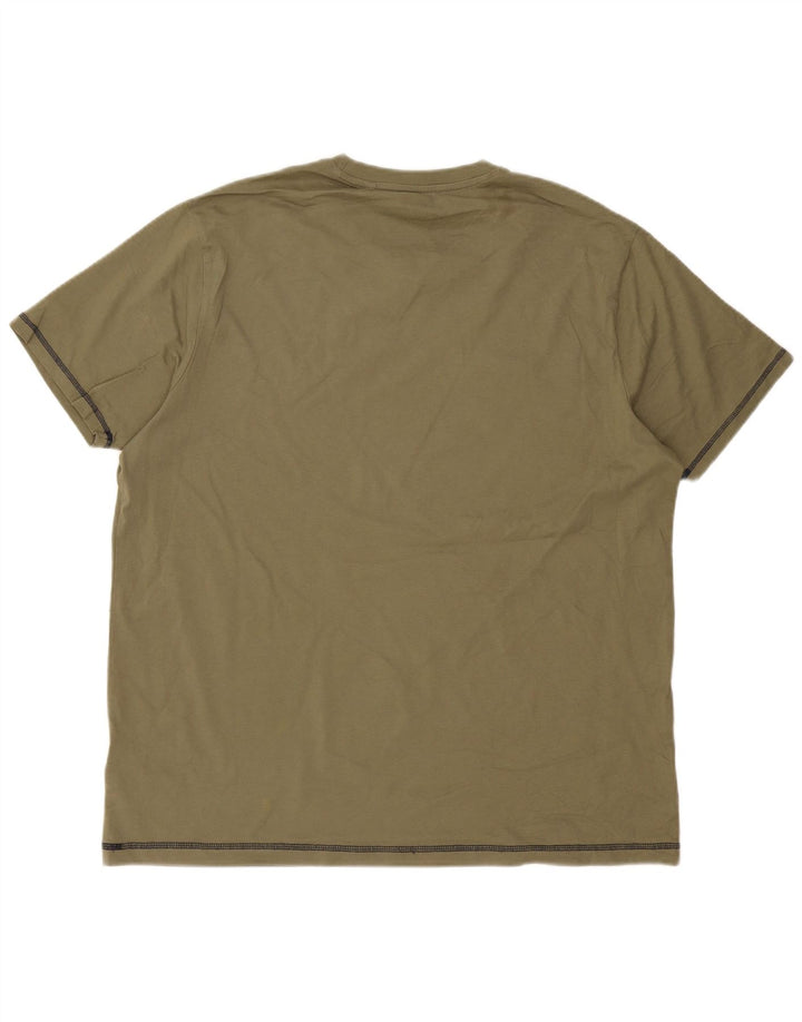 Penguin Mens T-Shirt Top 3XL Green Cotton