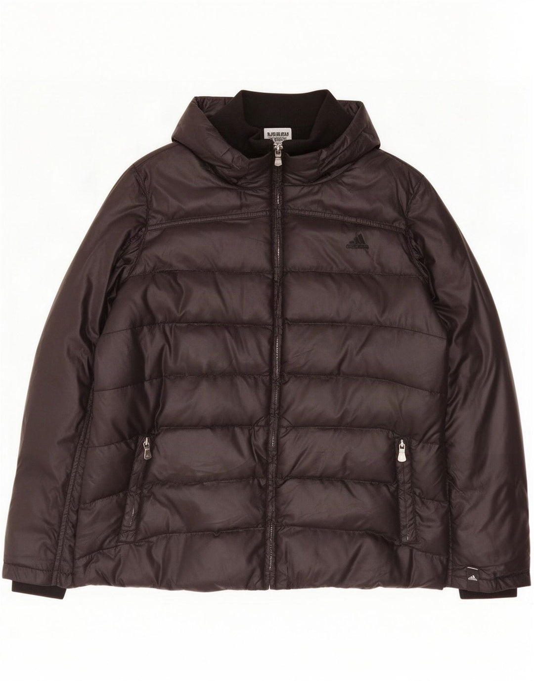 Adidas Womens Padded Jacket UK 18 XL Black Polyester