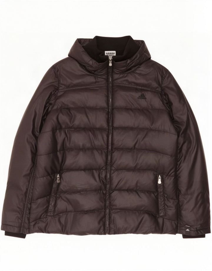 Adidas Womens Padded Jacket UK 18 XL Black Polyester