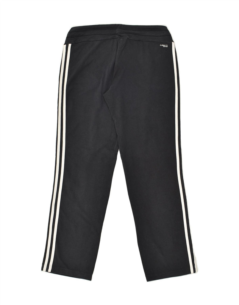 ADIDAS Womens Tracksuit Trousers UK 8/10 Small Black | Vintage Adidas | Thrift | Second-Hand Adidas | Used Clothing | Messina Hembry 