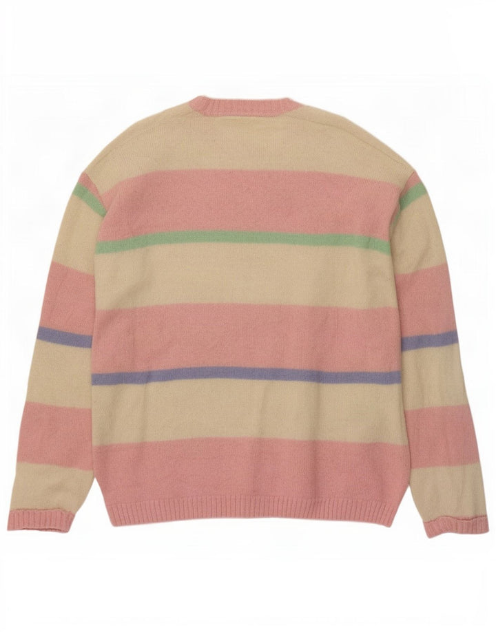 Crew Clothing Womens Neck Jumper Sweater UK 16 Large Multicoloured