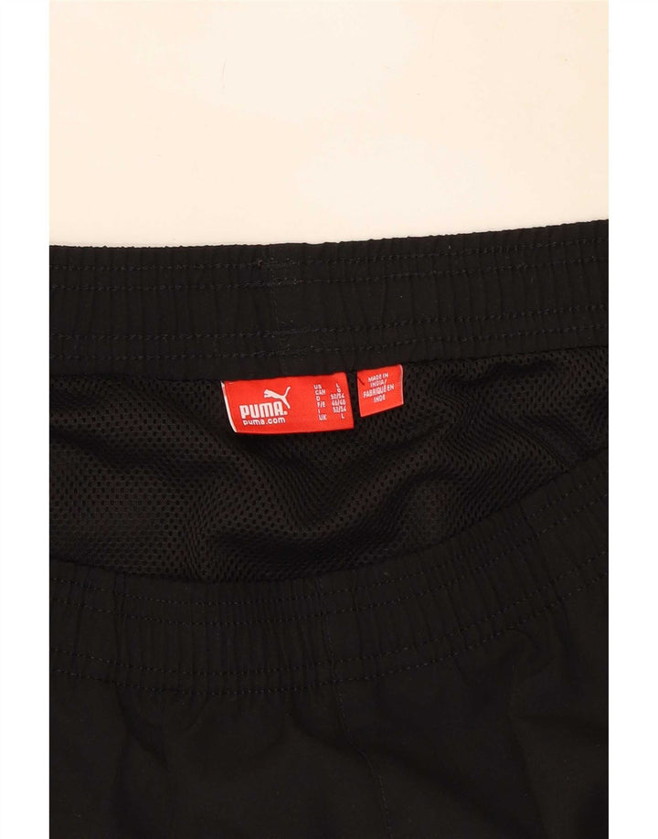 Puma Mens Graphic Sport Shorts Large Black