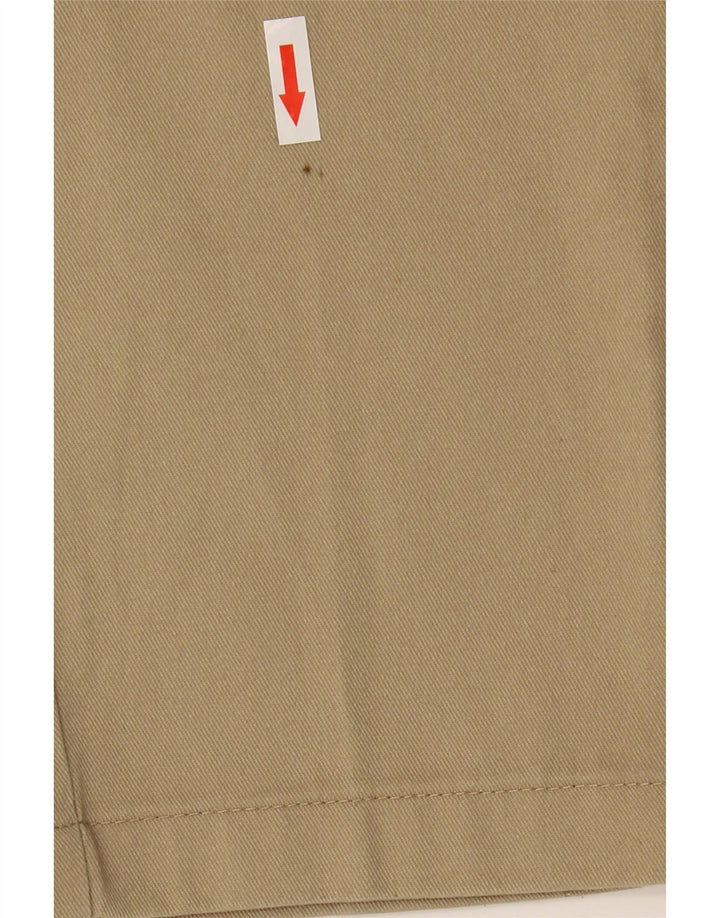 DICKIES Mens Slim Fit Chino Trousers W29 L30 Beige Polyester