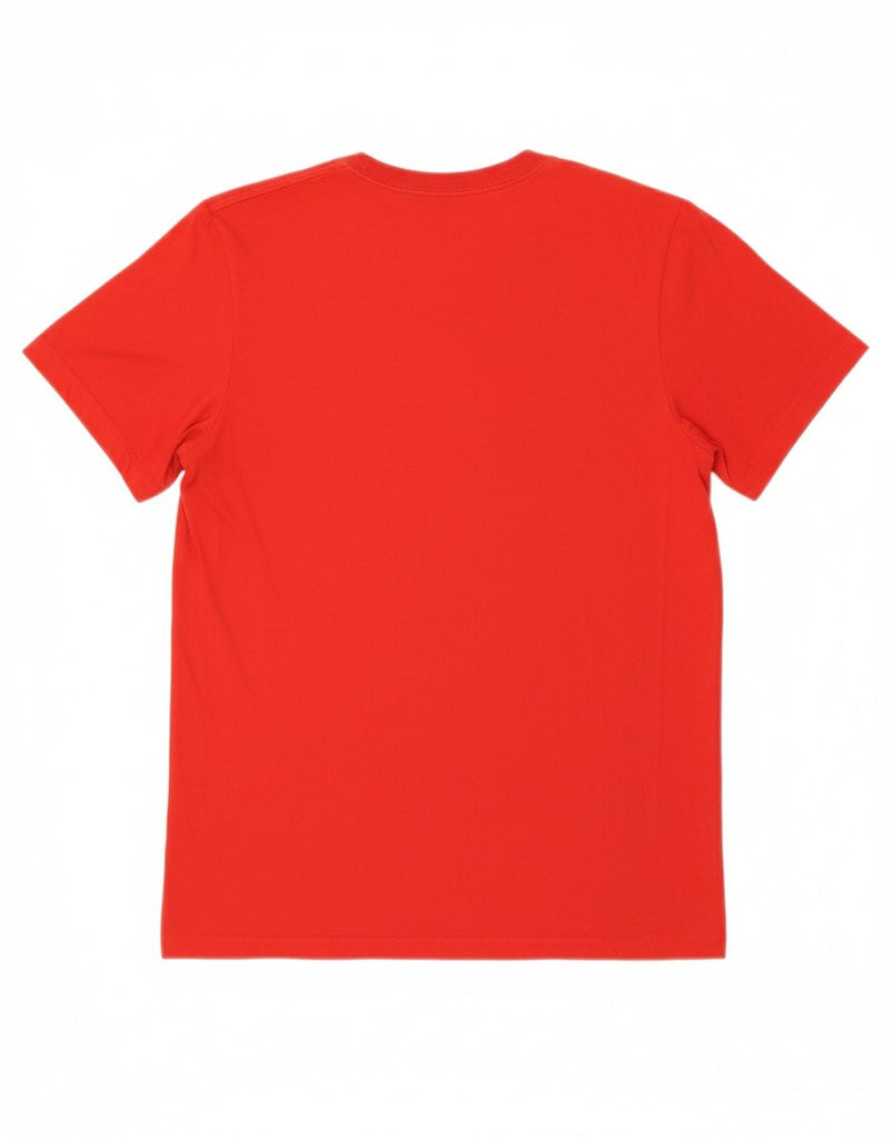 NIKE Mens Graphic T-Shirt Top Medium Red Cotton Vintage Nike and Second-Hand Nike from Messina Hembry 