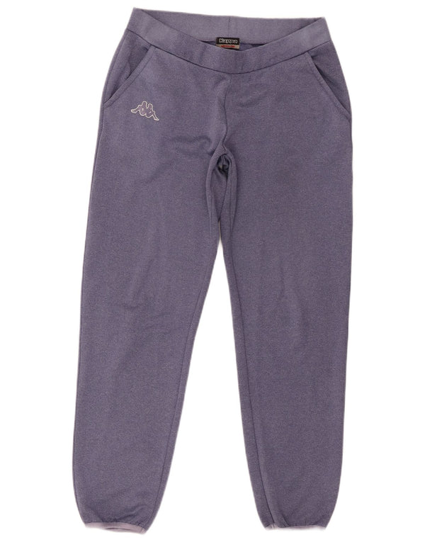 Kappa Womens Tracksuit Trousers Joggers UK 14 Medium Purple