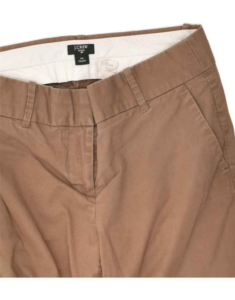 J. CREW Womens City Fit Bootcut Chino Trousers US 4 Small W30 L32  Brown | Vintage J. Crew | Thrift | Second-Hand J. Crew | Used Clothing | Messina Hembry 