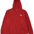 PUMA Mens Hoodie Jumper 2XL Red Cotton