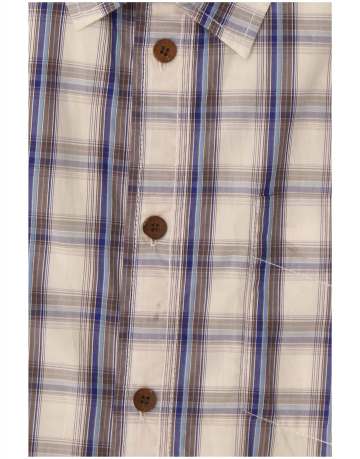 Berghaus Mens Short Sleeve Short Sleeve Shirt Large Blue Check