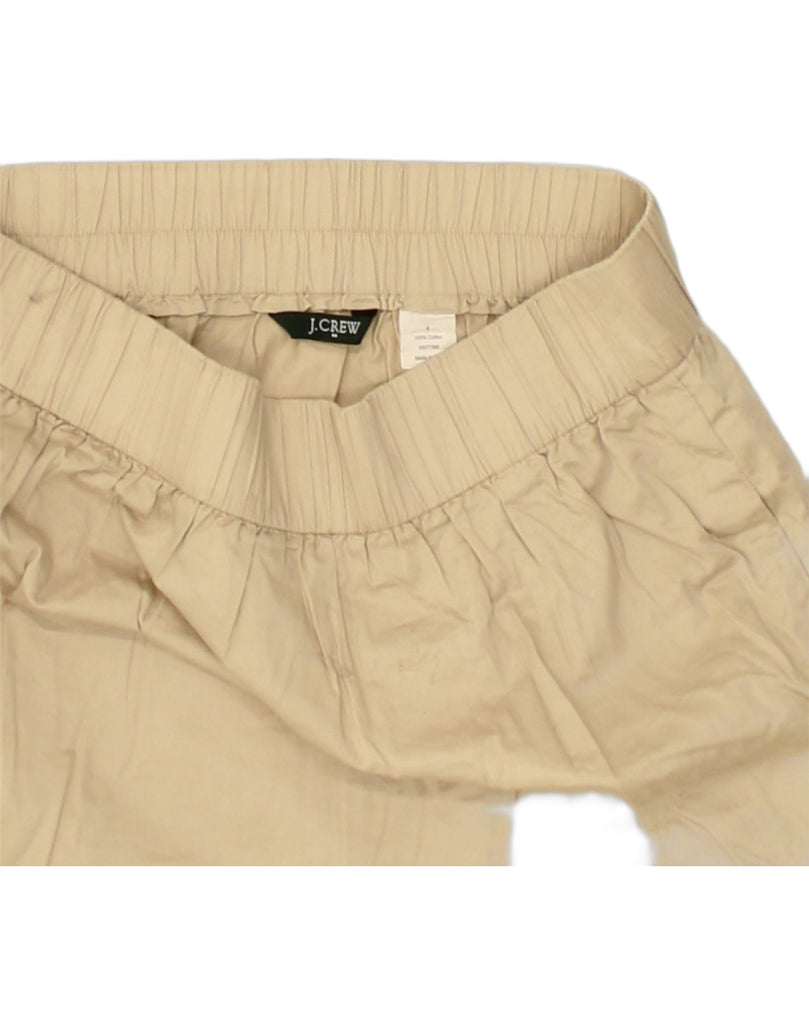 J. CREW Womens Straight Skirt US 4 Small W28 Beige Cotton | Vintage J. Crew | Thrift | Second-Hand J. Crew | Used Clothing | Messina Hembry 