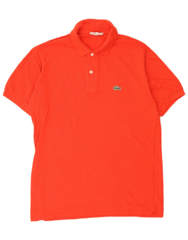 Lacoste Mens Classic Fit Polo Shirt Size 3 Small Red Cotton