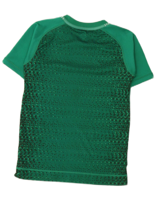 CANTERBURY Boys IRFU Graphic T-Shirt Top 11-12 Years Green Geometric
