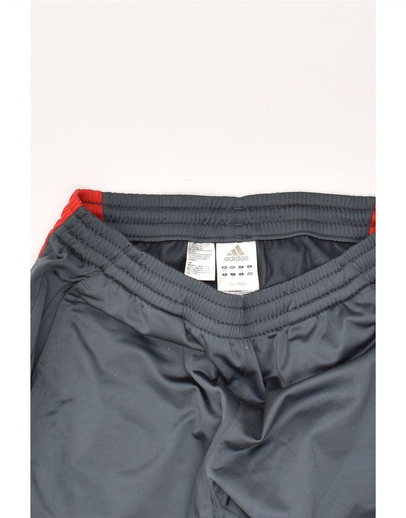 ADIDAS Mens Tracksuit Trousers UK 38/40 Medium Grey Polyester | Vintage Adidas | Thrift | Second-Hand Adidas | Used Clothing | Messina Hembry 