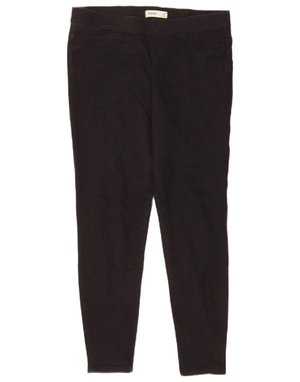 MARKS & SPENCER Womens Jegging Jeans UK 14 Large W32 L26 Black Cotton