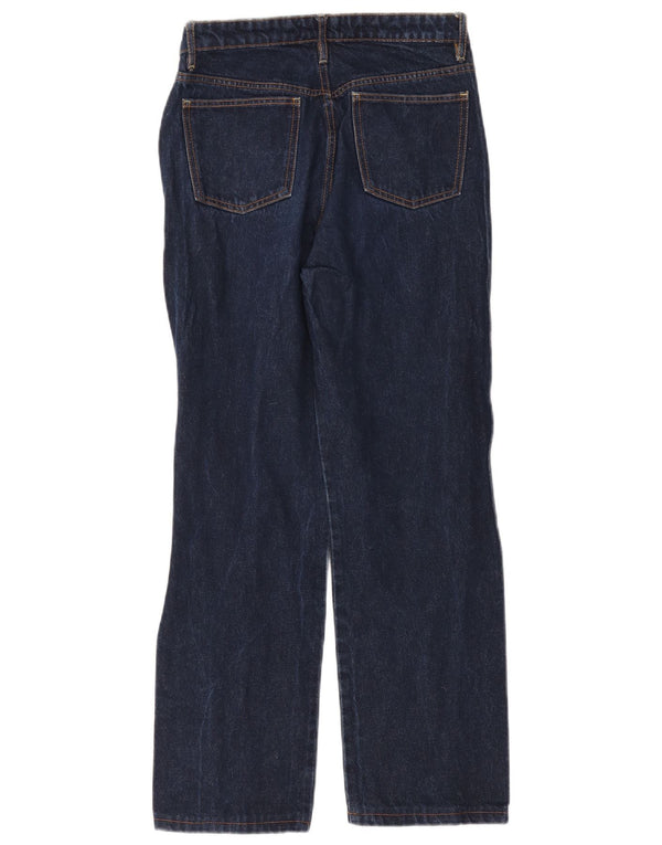 Zara Womens Straight Jeans EU 36 XS W26 L29 Navy Blue