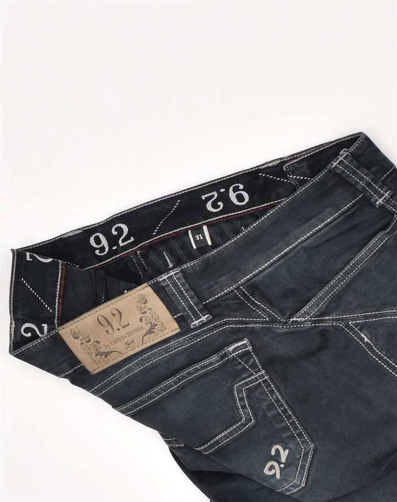 9.2 BY CARLO CHIONNA Mens Straight Jeans W31 L34 Navy Blue Cotton | Vintage 9.2 by Carlo Chionna | Thrift | Second-Hand 9.2 by Carlo Chionna | Used Clothing | Messina Hembry 