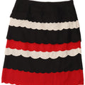 Marks & Spencer Womens Per Una Peplum Skirt UK 12 Medium W32 Multicoloured