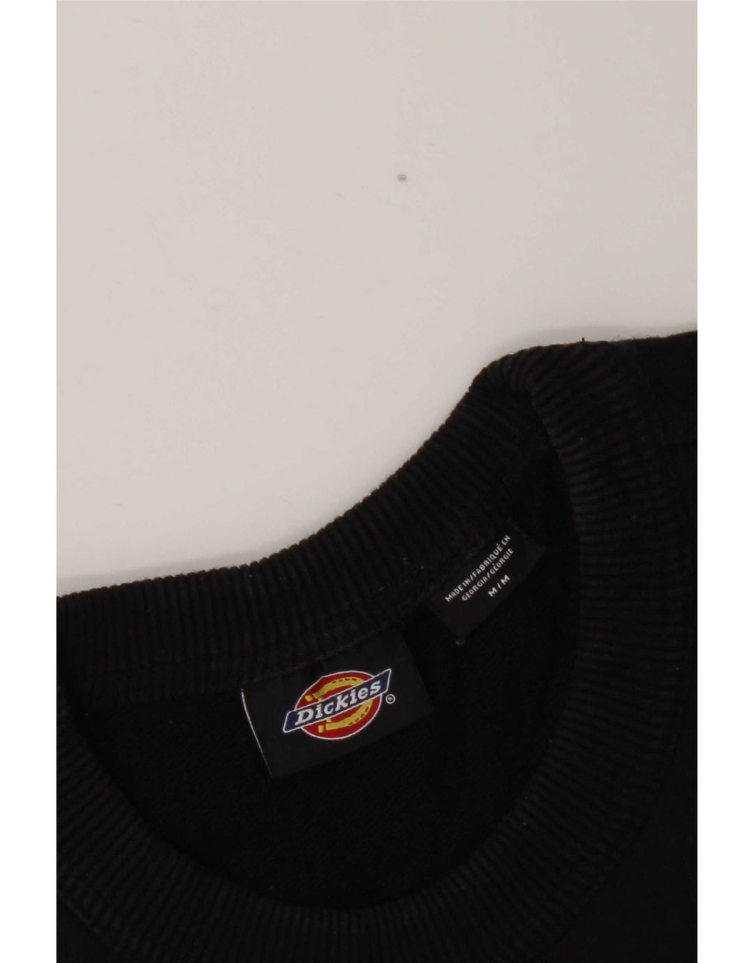 Dickies Mens Graphic Sweatshirt Jumper Medium Black