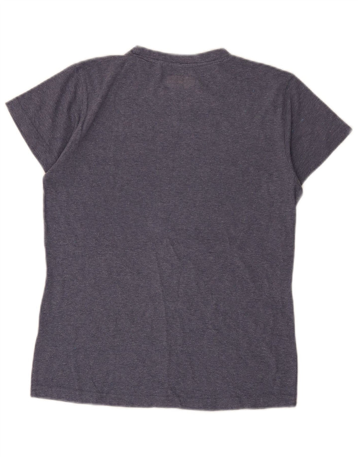 Kappa Womens Graphic T-Shirt Top UK 8 Small Purple
