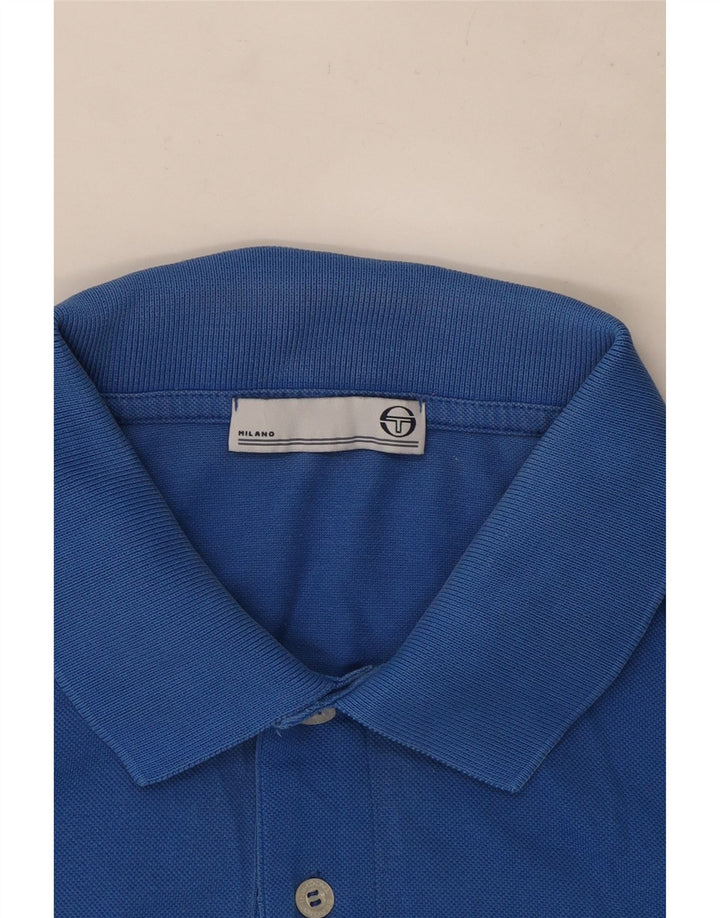 Sergio Tacchini Mens Milano Polo Shirt XL Blue