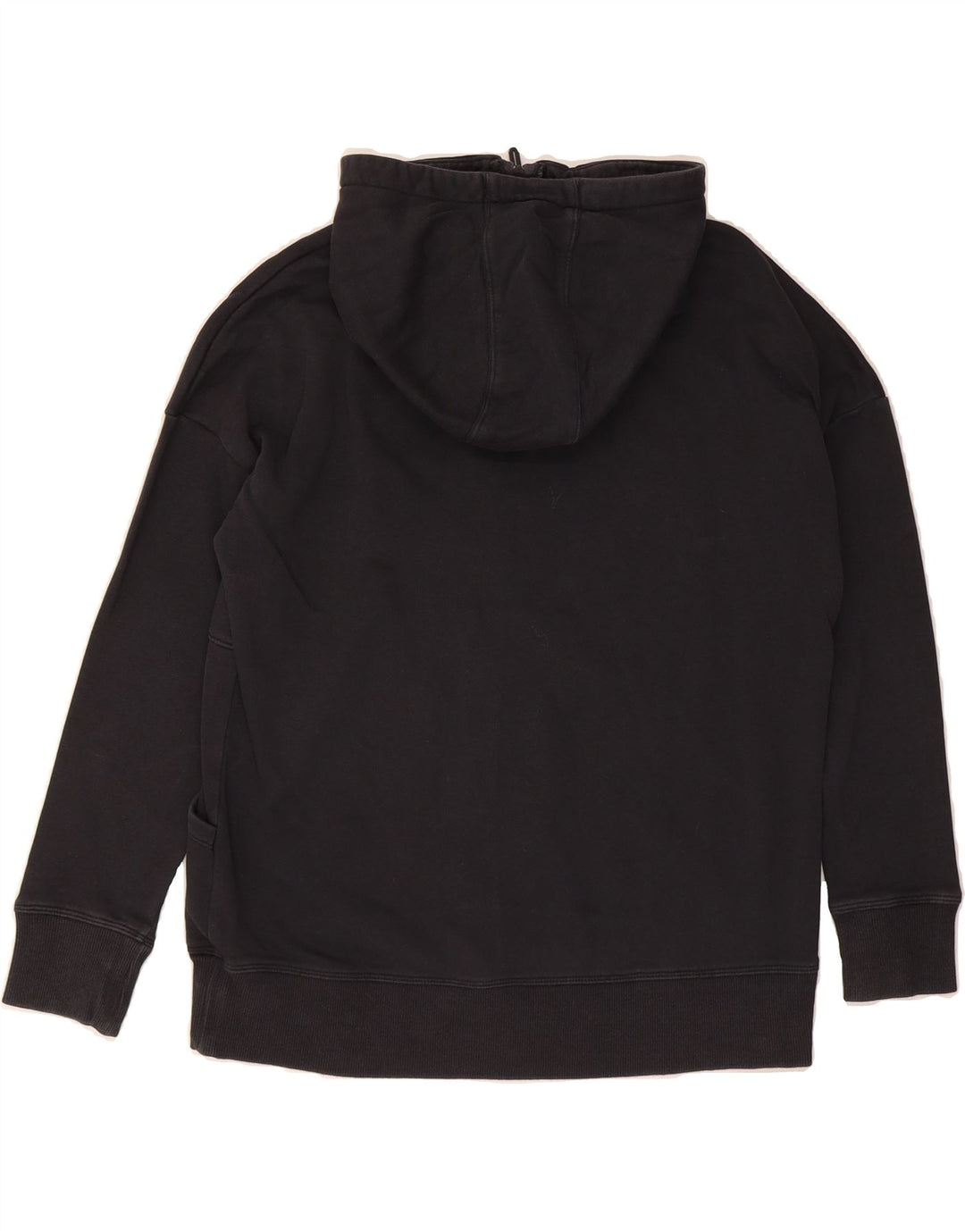 UNDER ARMOUR Mens Loose Fit Zip Hoodie Sweater Small Black Cotton Vintage Under Armour and Second-Hand Under Armour from Messina Hembry 