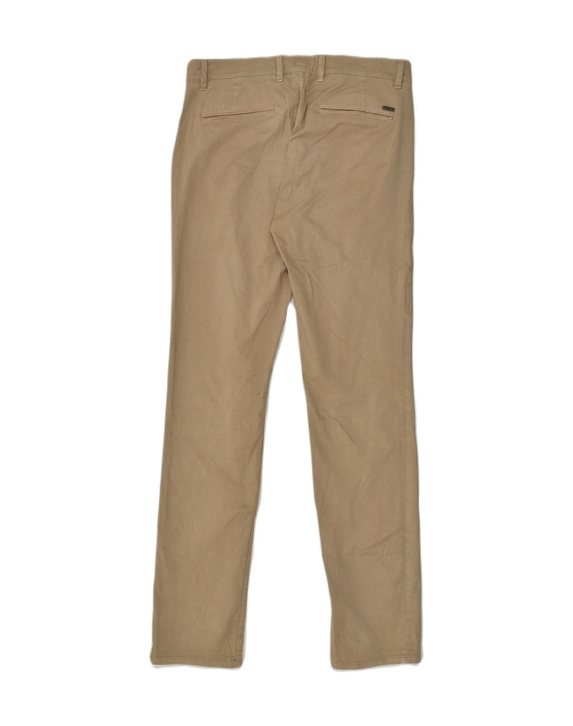 BANANA REPUBLIC Mens Slim Fit Chino Trousers W32 L34  Beige | Vintage Banana Republic | Thrift | Second-Hand Banana Republic | Used Clothing | Messina Hembry 