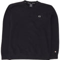 CHAMPION Mens Sweatshirt Jumper Large Navy Blue Cotton