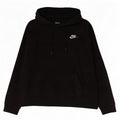 Nike Womens Hoodie Jumper UK 14 Medium Black Cotton