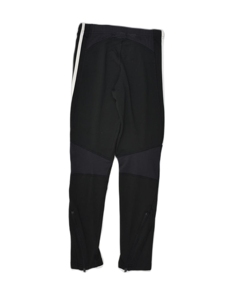 ADIDAS Boys Tracksuit Trousers 11-12 Years Black Polyester | Vintage Adidas | Thrift | Second-Hand Adidas | Used Clothing | Messina Hembry 