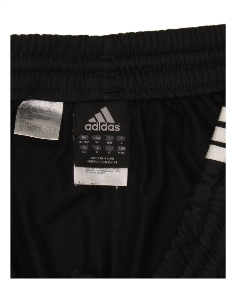 ADIDAS Mens Tracksuit Trousers Joggers UK 40/42 Medium  Black Polyester Vintage Adidas and Second-Hand Adidas from Messina Hembry 